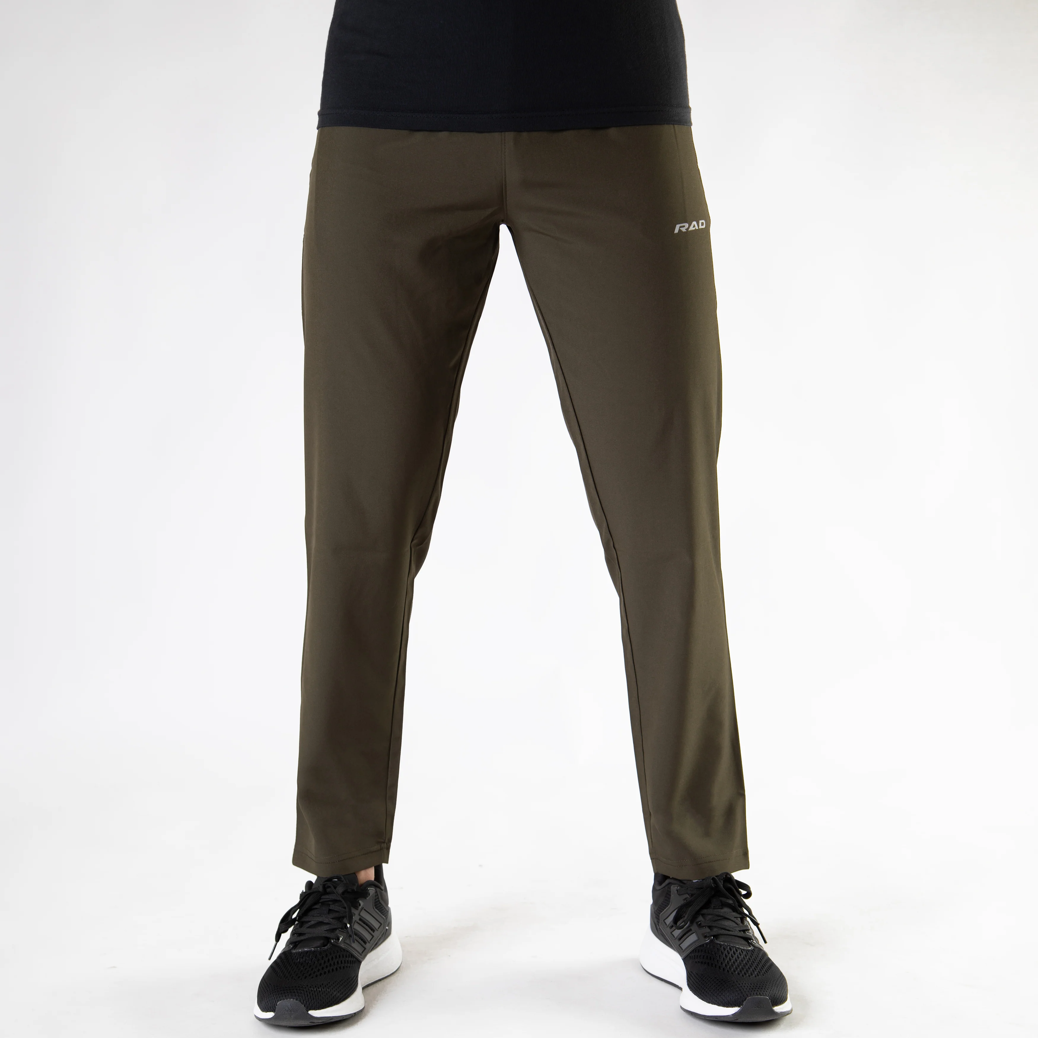 Olive Premium Micro Straight Fit Pants - Image 3