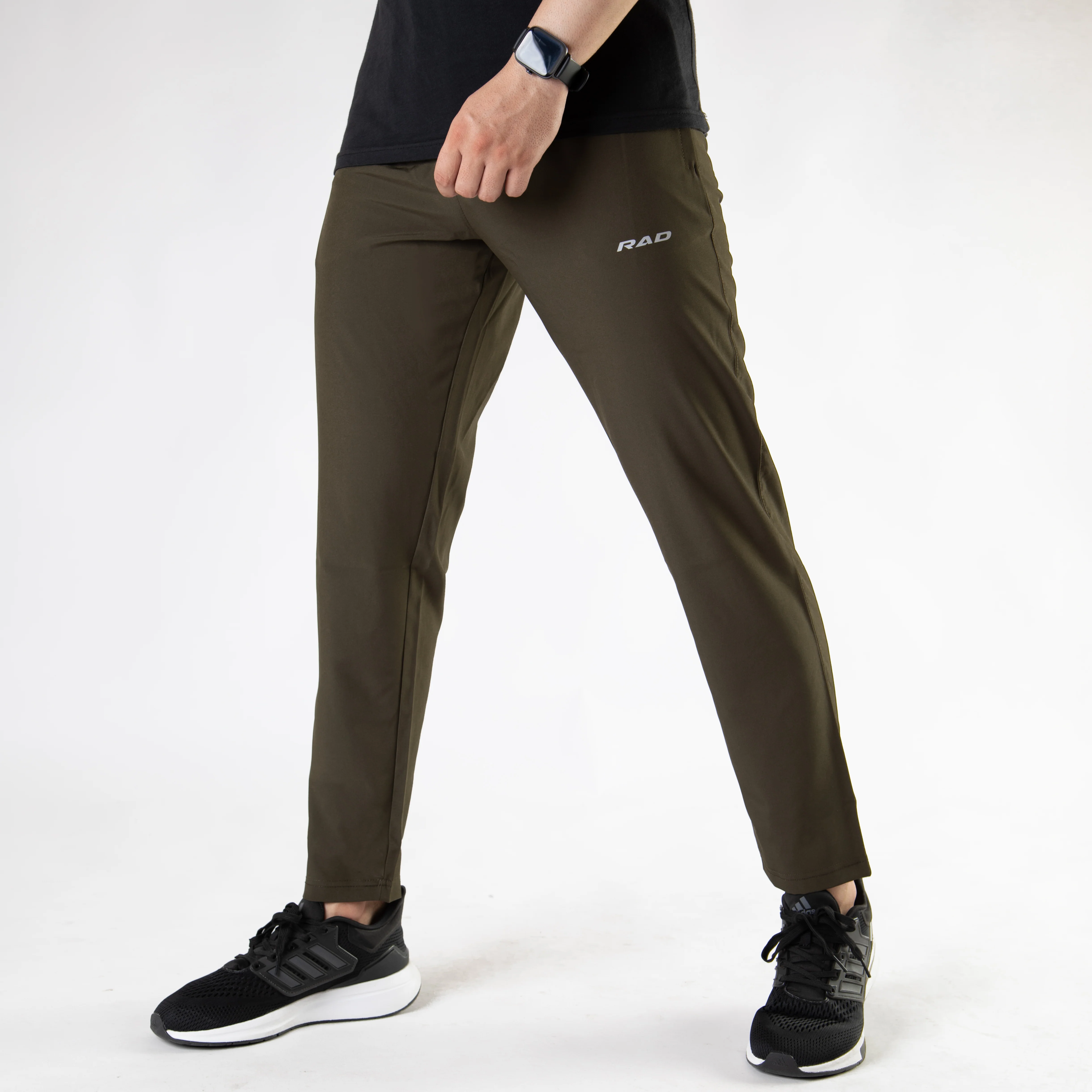 Olive Premium Micro Straight Fit Pants - Image 5
