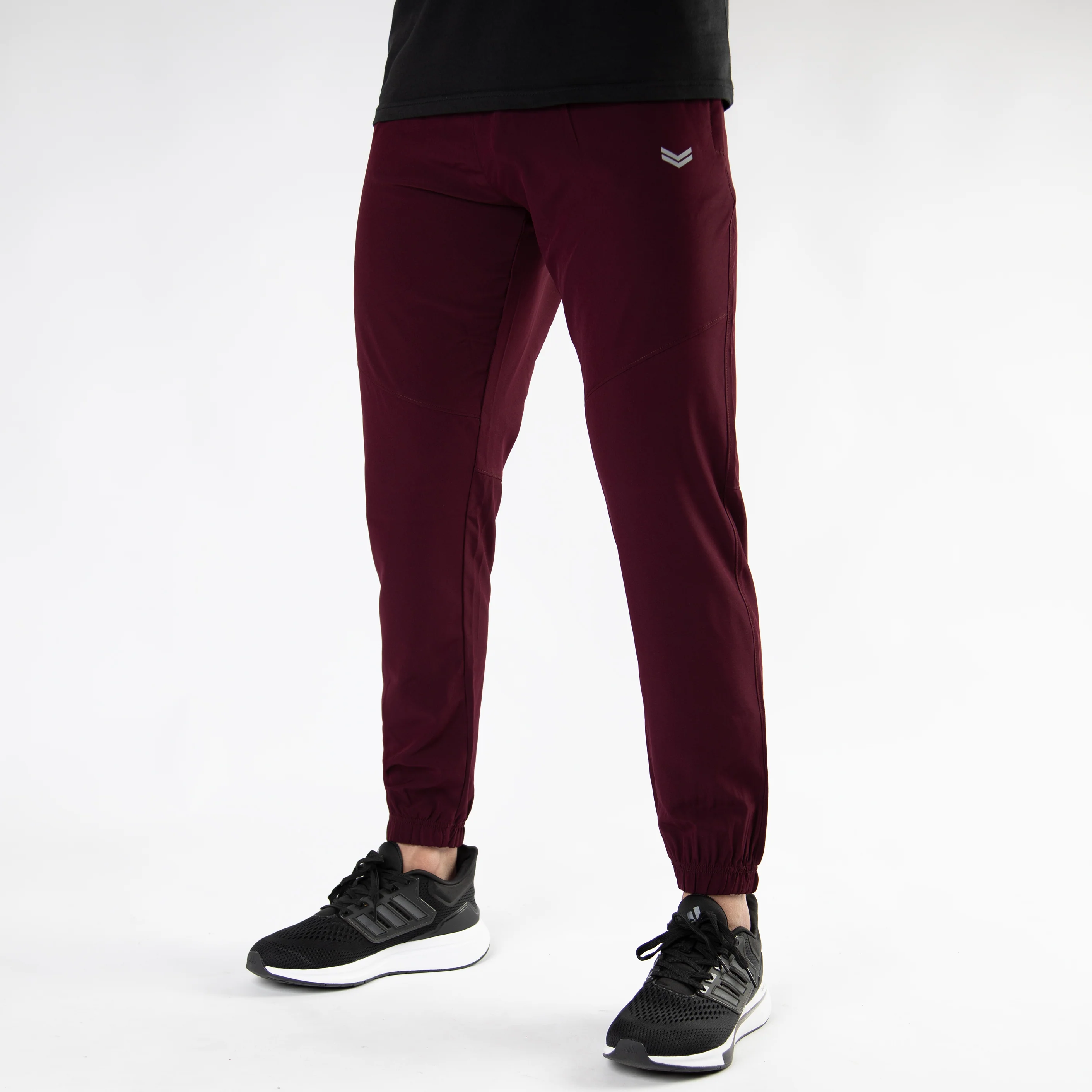 Wine Maroon Premium Micro Stretch Tech Pants - Image 3