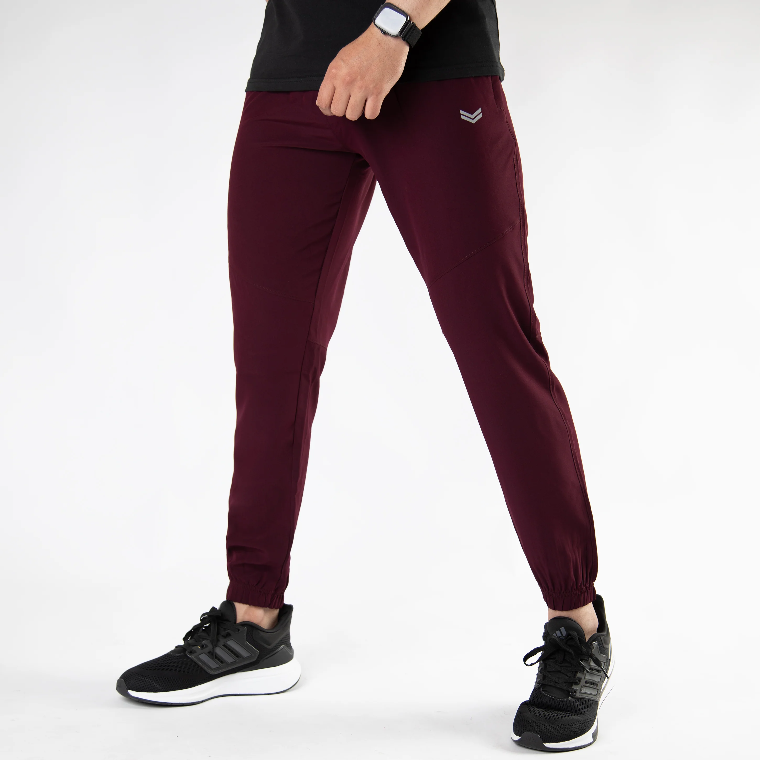 Wine Maroon Premium Micro Stretch Tech Pants - Image 4